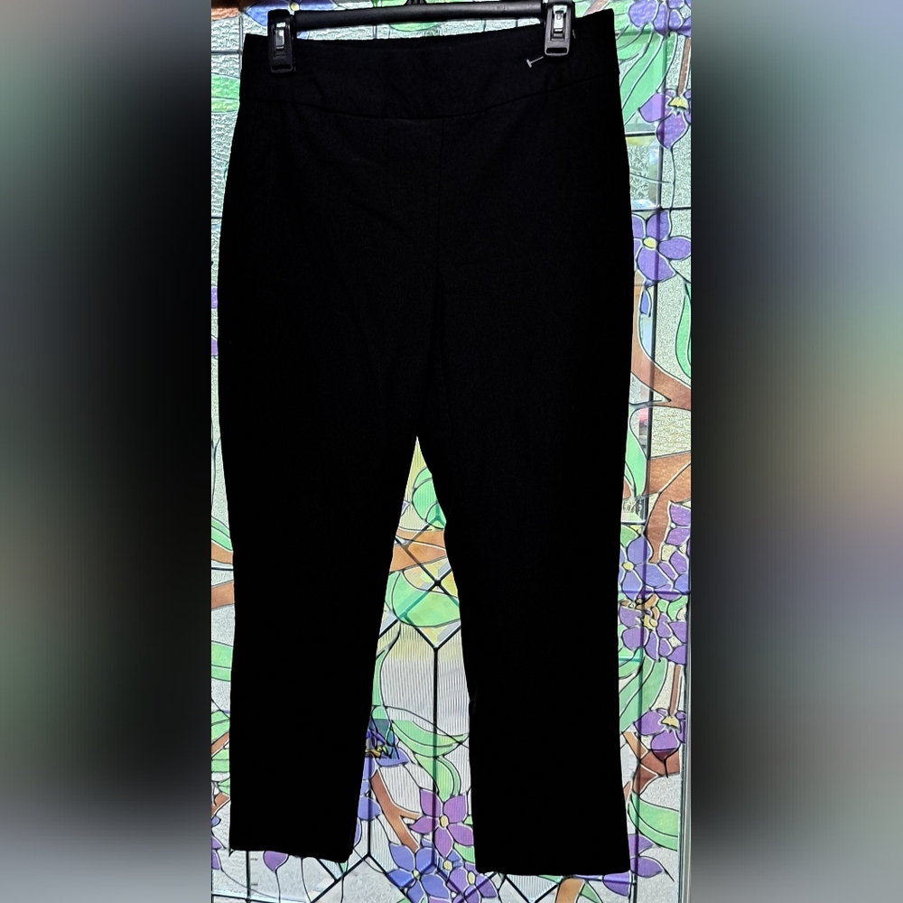 Chico's So Slimming Black Cropped Pants Size 0
